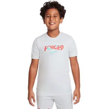 Pánské tričko Dětské fotbalové tričko Nike Erling Haaland šedé