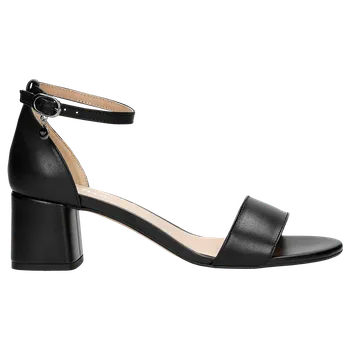 Dámské sandále Černé Klasické Dámské Sandály Na Podpatku Wojas 7603851 37