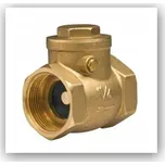 Mosazná zpětná klapka do vodorovné polohy 1'' JY505/25