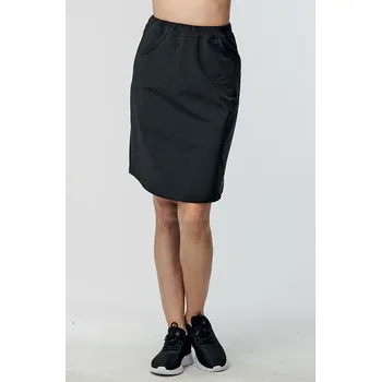 Dámská sukně Funkční sportovní černá dámská sukně s kapsami 183 sil velikost L