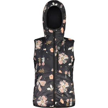 Dámská vesta Lyžařská vesta Maloja ZinkenM. W - deep black flora XL
