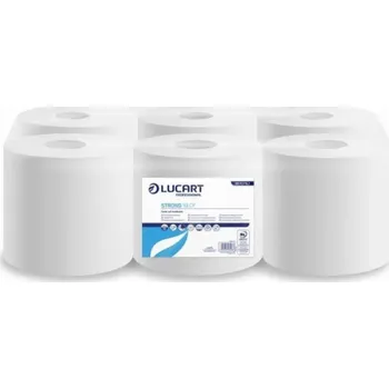Papírový ručník Karen Lucart Strong 19 CF - Ručník v roli, 2 vrstvy, 100 m, celulóza - 6 rolí