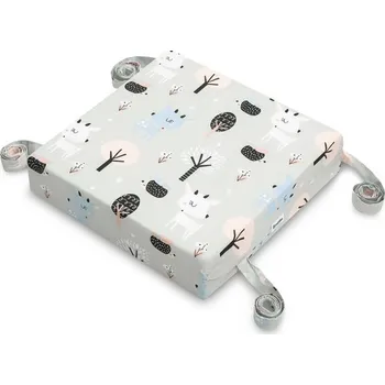 Podsedák Dětský sedák na židli 32x32x8cm - šedý se srnkou