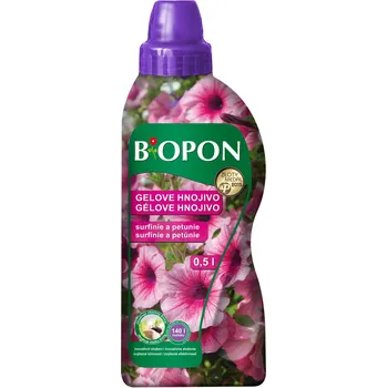 Hnojivo Biopon gelové hnojivo surfinie a petunie 500 ml