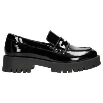 Dámské polobotky Černé Lakované Dámské Mokasíny Wojas 4612431 40
