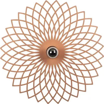 Nástěnné svítidlo Nástěnné svítidlo NALMAR 1xE27 50x50x12 cm, měděná + vyzvednutí ZDARMA