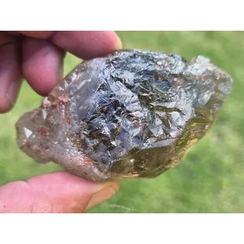 Přírodní kámen Krystal přírodní záhněda z Brazílie 142g