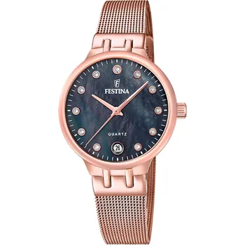 Hodinky Festina Mademoiselle 20716/2 + prodloužená záruka 5 let + 5 let na výměnu baterie zdarma + možnost výměny do 190 dní + zkrácení řemínku zdarma + doprava zdarma