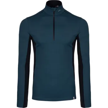 Pánská mikina Mikina Kjus Men Taos Midlayer Half-Zip - petrol blue 52