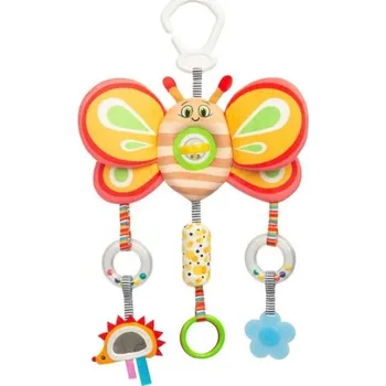 Závěsná hračka, chrastítko - Motýlek Maxi