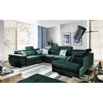 Sedací souprava Rosso Max: Sedací souprava do U