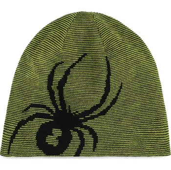 Čepice Zimní čepice SPYDER BOY REVERSIBLE BUG - ACID YELLOW M/L