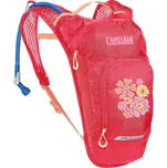 Cyklistický batoh CAMELBAK Mini MULE - Pink Flowers 1,5 l