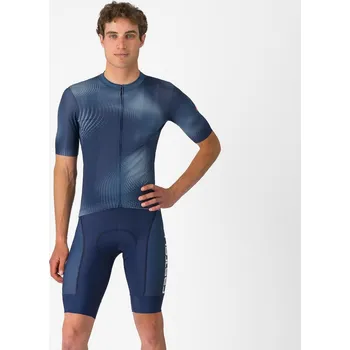 Cyklistické kalhoty Cyklistické kalhoty CASTELLI COMPETIZIONE 2 KIT BIBSHORT - BELGIAN BLUE L