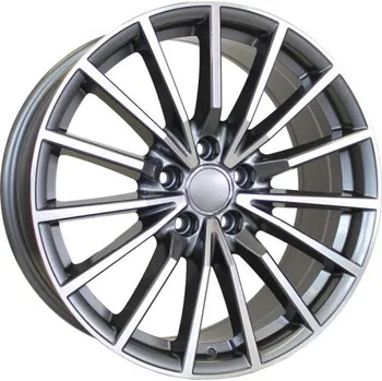 Alu kolo Alu kola Racing Line B5246, 19x8.5 5x112 ET32, šedivá + leštění