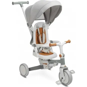 Dětská tříkolka Dětská tříkolka 3v1 Faro - šedá