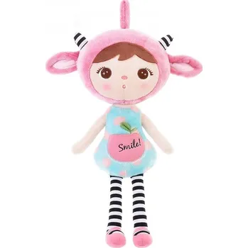 Panenka Metoo Hadrová panenka Smile, 50cm - sv. modrá