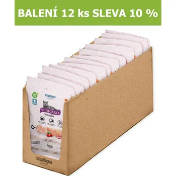 Pamlsek pro kočku Mediterranean Natural Serrano Snack Cat Urinary Chicken 50 g (12 ks) SLEVA 10 %