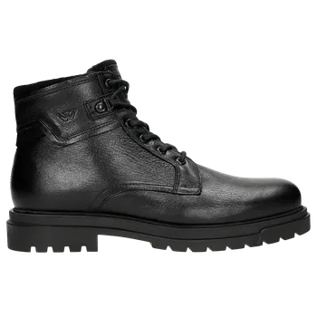 Pánská zimní obuv Černé Pánské Kotníkové Boty S Praktickým Zateplením Wojas 2409571 43