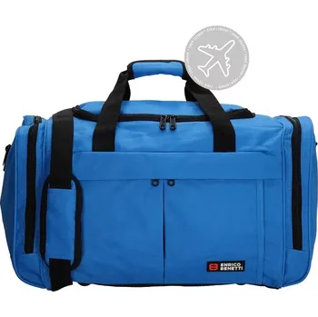 Sportovní taška Enrico Benetti sportovní taška Amsterdam 35318 modrá 42L – prostorná taška pro sport a cestování | Cooltovka.cz