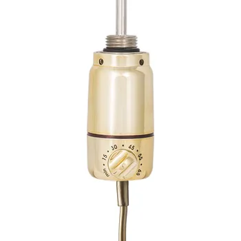 Radiátor Topná tyč PATRONA s termostatem, Zlatá lesklá, 300 W RADPST318 + slevový kód