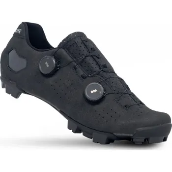 Pánské cyklistické tretry Cyklistické tretry LAKE MX333 narrow - BLACK/SILVER 45 EU