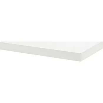 police Nástěnná police Big boy, 44,5 × 25 × 5 cm, dřevovlákno (HDF), bílý lak 20686