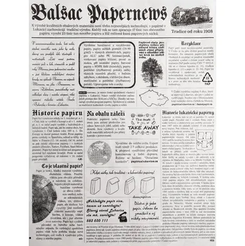 Venkovní dlažba BALSAC Nepromastitelný papír LukaWrap Rozměry: LukaWrap 34 x 44 cm - 500 ks