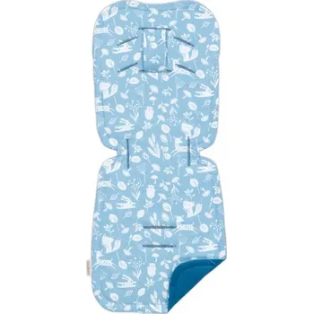 Vložka do kočárku prošívaný Velvet PREMIUM Les, jeans