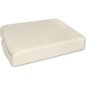 Prostěradlo Nepromokavé prostěradlo do postýlky 120x60cm - smetanové, Baby Nellys