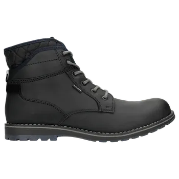 Pánské polobotky Černé Kotníkové Boty Pánské S Teplou Podšívkou Wojas 2403171 42