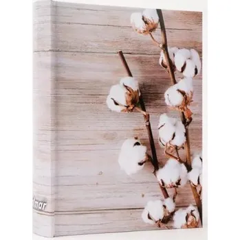 Fotoalbum Univerzální fotoalbum, 10x15, zasunovací, B-46200S WOODEN 4 BAVLNÍK PL