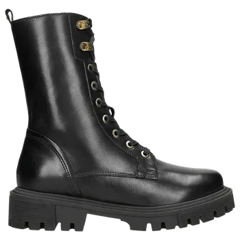 Dámská zimní obuv Dámské Černé Kotníkové Boty Zateplené Pleteninou S Kožešinou Wojas 6411751 38