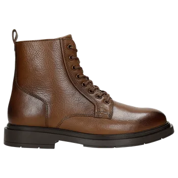 Pánské polobotky Hnědé Pánské Zateplené Kožené Boty Wojas 2410652 40