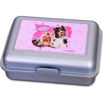Svačinový box Box na svačinu Emipo 1713 Pupies