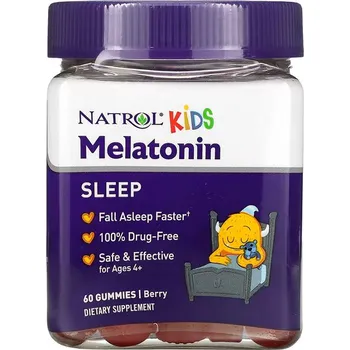 Fitness strava Natrol Kids Melatonin Berry Gummies 60 gummies Příchuť: bobule