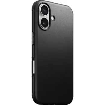 Nomad Modern Leather Case MagSafe kryt iPhone 16 černý