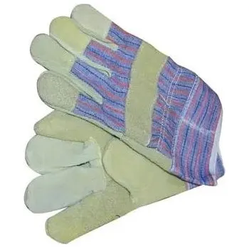 Čisticí rukavice Pracovní rukavice TERNO tkanina/žlutá štípenka