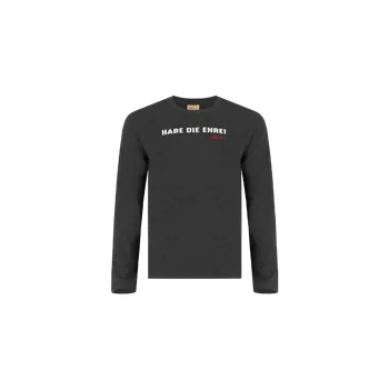 Pánské tričko Triko Luis Trenker Triko Habe Die Ehre! - šedá XXXL