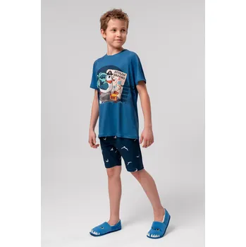 Dámské pyžamo LELOSI Chlapecké pyžamo Somno 110 - 116