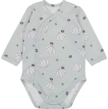 Zavinovací kojenecké body, Bavlna, Daisy, mátové, vel. 68