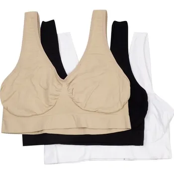 Souprava dámského spodního prádla Wellife Perfect Bra 3 ks béžová/černá/bílá