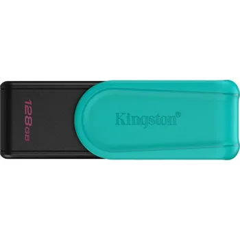 USB flash disk Kingston Flash Disk 128GB USB3.2 Gen 1 DataTraveler Exodia S (Black + Turquoise)
