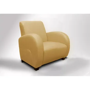 Křeslo ASKONT Amarello Kožené křeslo 1M