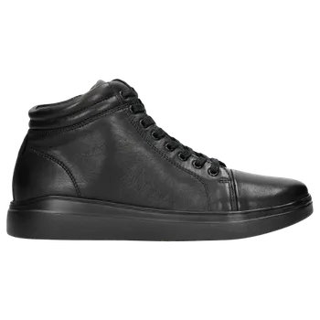 Pánské polobotky Černé Pánské Tenisky Se Zipem Wojas 2402551 41