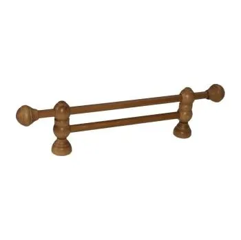 Garnýž - dvoutyč bez kroužků 160 cm přírodní