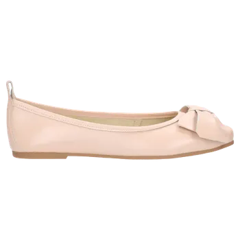 Dámské polobotky Něžné Dámské Baleríny Z Kvalitní Lícové Kůže Wojas 4400754 42