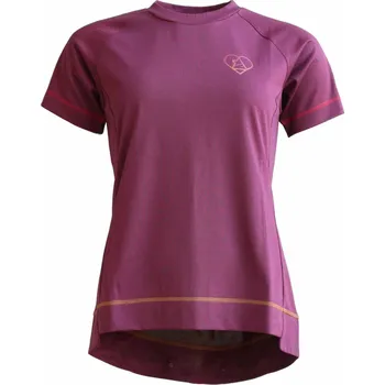 cyklistický dres Cyklistický dres Zimtstern PureFlowz Eco Shirt SS W - Windsor Wine S