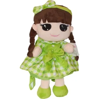 Panenka Tulilo Dětský batůžek panenka Kajka - zelený