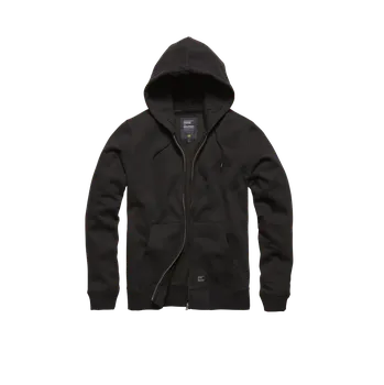 Pánská mikina Mikina s kapucí na zip z Vintage Industries - Mikina Redstone - Muži - černá